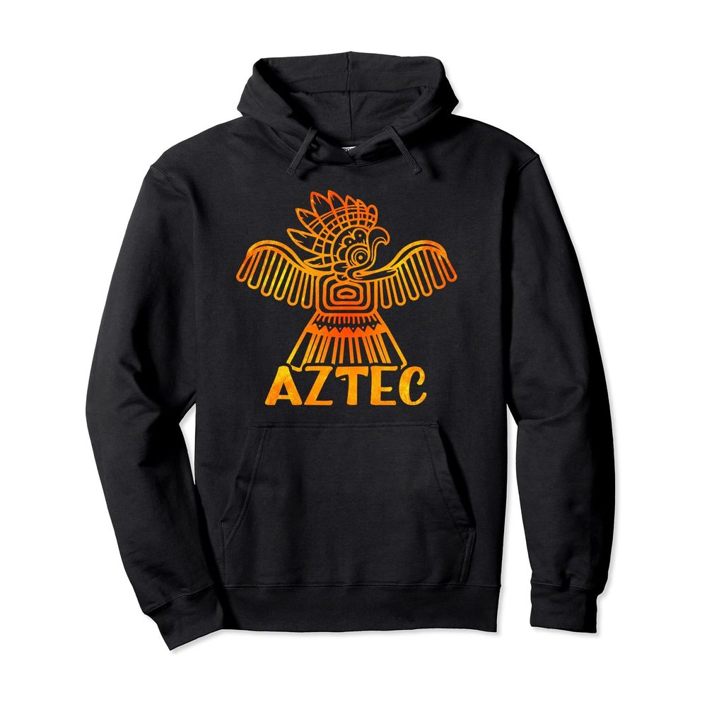 Aztec Mythology Art God Mesoamerica Central America Mexico Pullover Hoodie